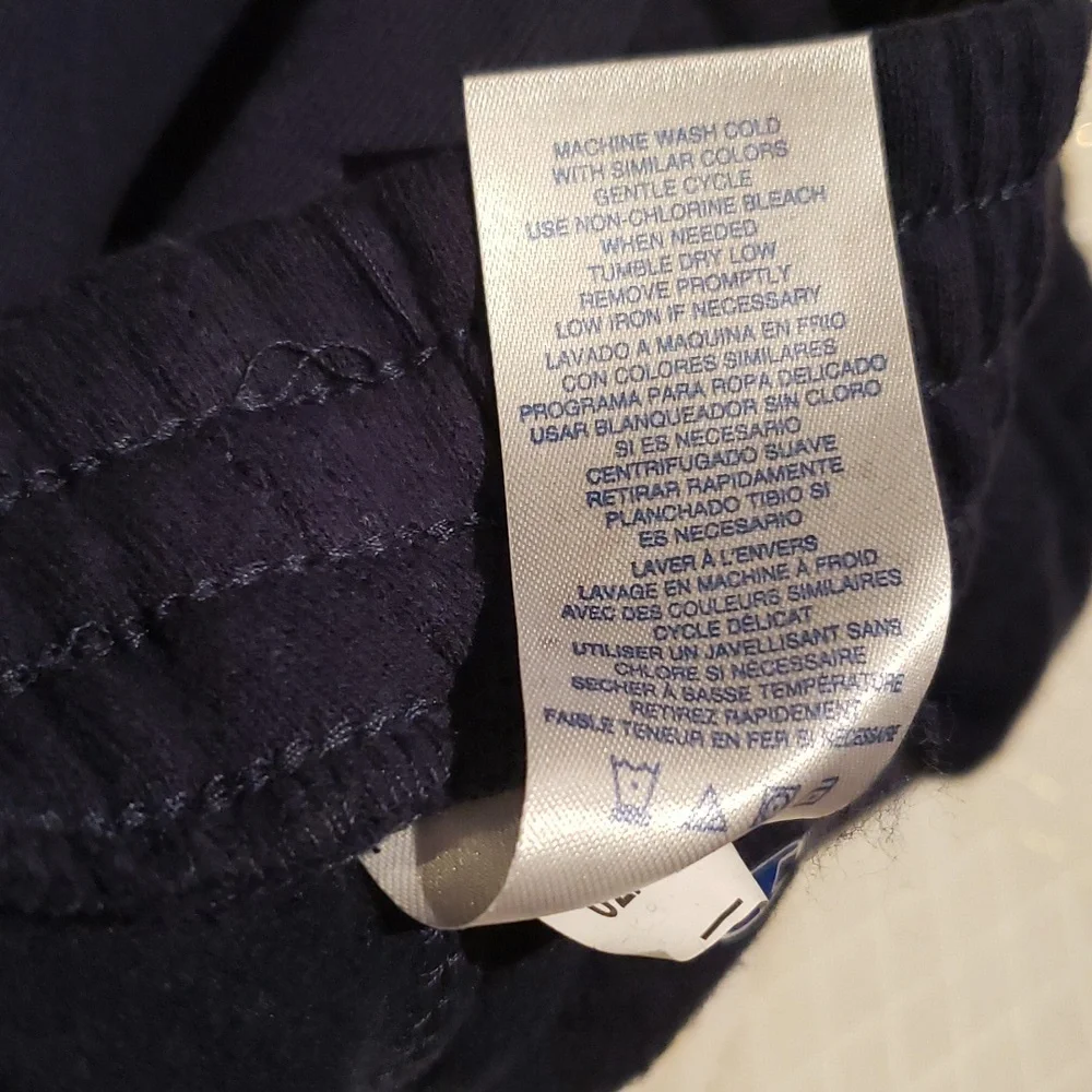 Champion NEW Active Jogger Pants Sweatpants Boy's Toddler Kids Warm Cotton NAVY